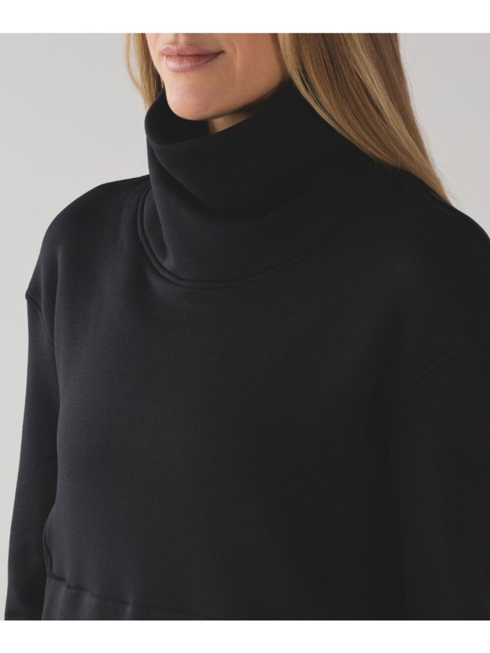 Lululemon Athletica Kick the Cold Funnel Neck Black 4 - Picture 3 of 12